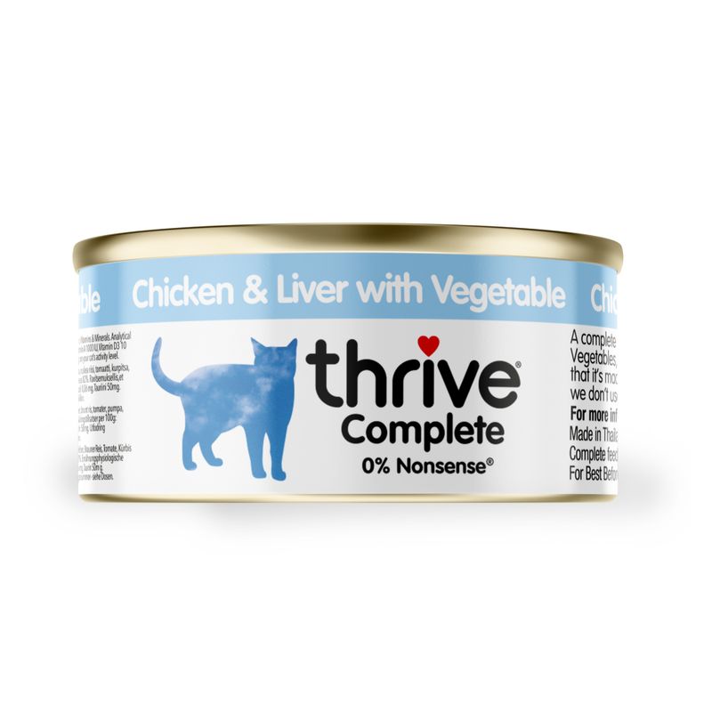 thrive Complete Adult - Chicken & Chicken Liver With Veg Pet Supplies