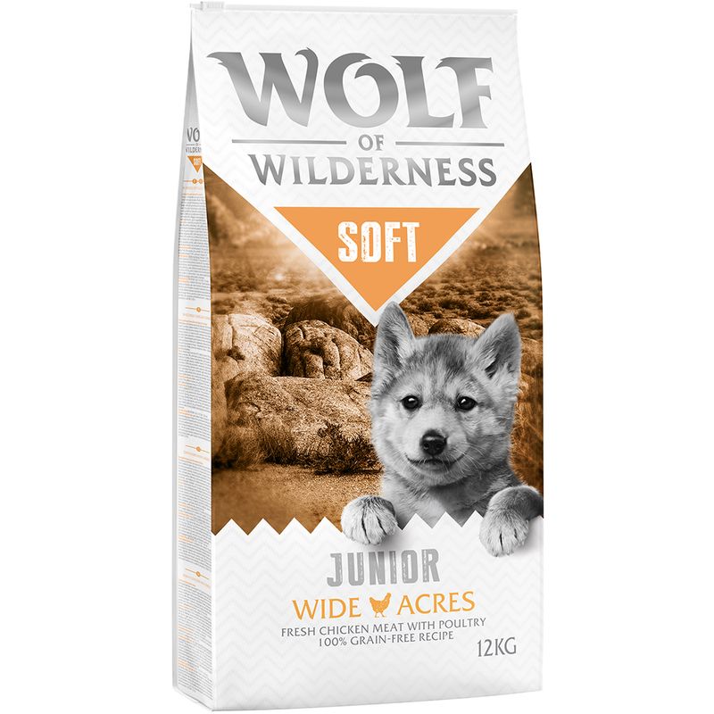 Wolf of Wilderness Junior Soft "Wide Acres" - Chicken || Wolf of Wilderness || view 1