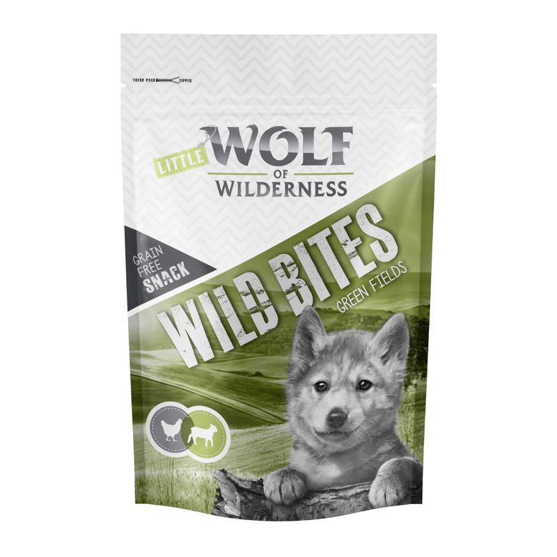 Little Wolf of Wilderness Wild Bites Junior "Green Fields" - Lamb & Chicken || Wolf of Wilderness || view 1