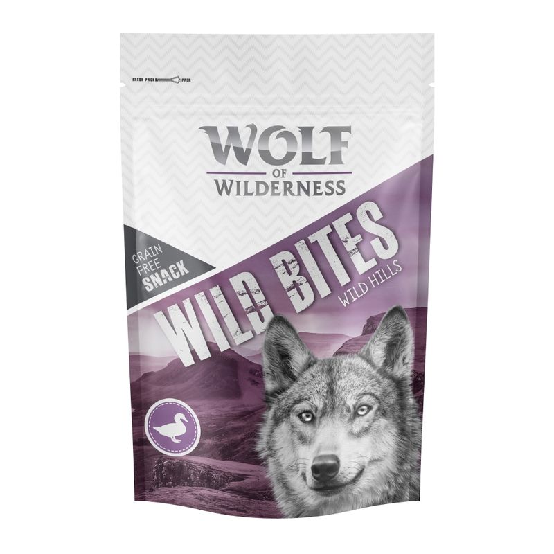 Wolf of Wilderness Wild Bites Dog Snacks "Wild Hills" - Duck || Wolf of Wilderness || view 1